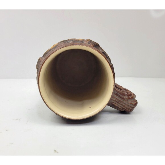 Vintage Original King German Beer Stein Ceramic Frankfurt Eagle No Lid 1000-W - Picture 10 of 12